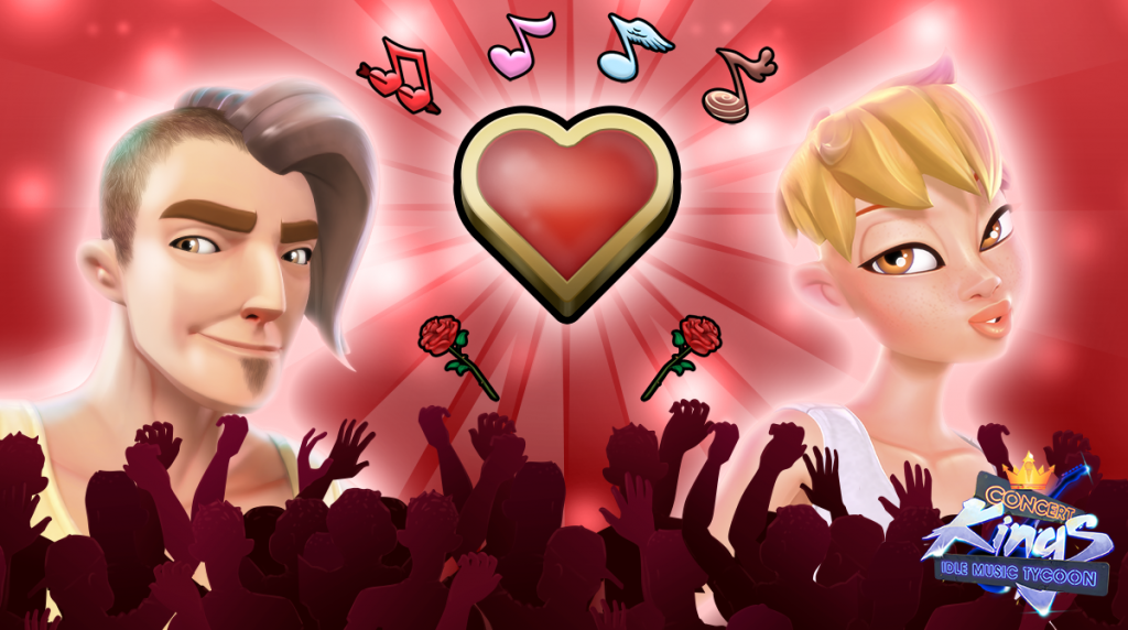 Concert Kings Idle Music Tycoon Valentine's Event