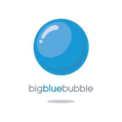 Big Blue Bubble Logo