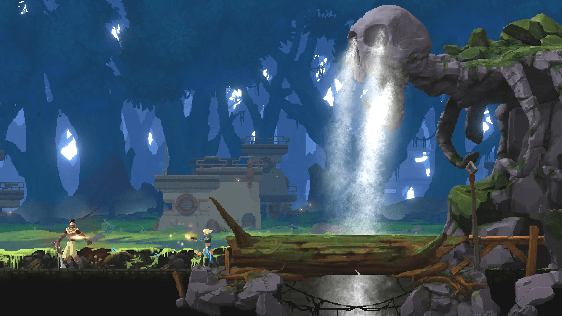 Foregone Screenshot - Waterfall